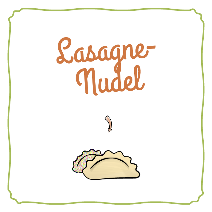 Lasagne Nudel