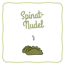 Spinat-Knoblauch Nudel