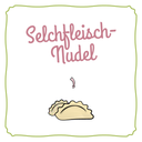 Selchfleisch Nudel