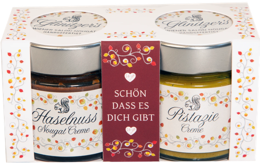 Pistazien & Haselnuss Creme 2x100g