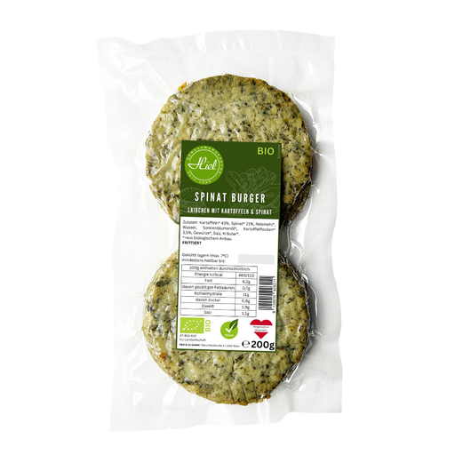 [H-18] Spinat Burger 200g