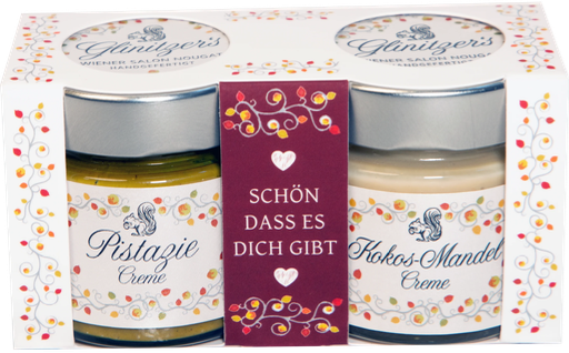 Pistazien & Kokos-Mandel Creme 2x100g