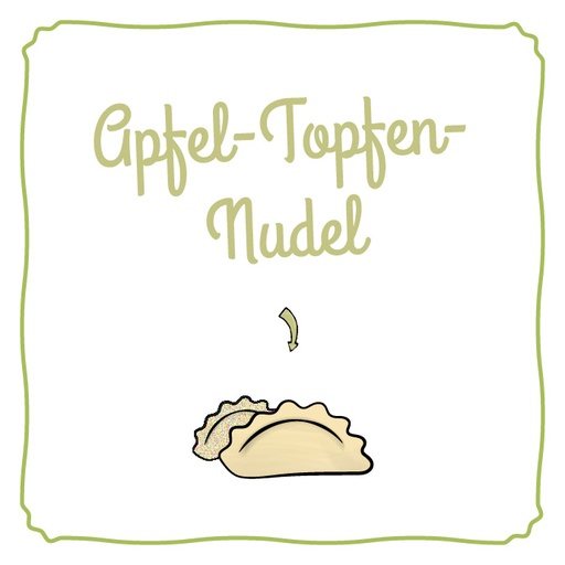 [S-20] Apfel-Topfen Nudel