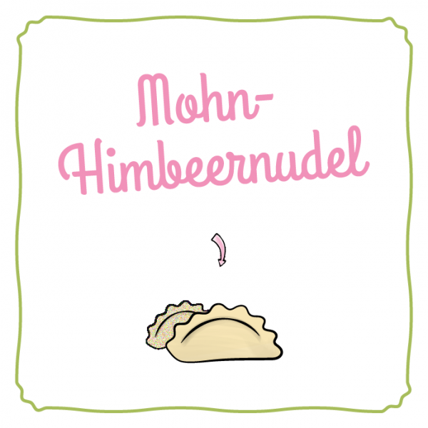 Schlipf&Co Mohn-Himbeernudel
